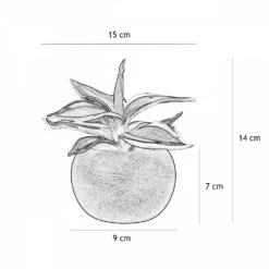 Plante Verte Artificielle Pot Effet Bois 14cm -Feuilora Soldes Boutique 35863c0b96920df6