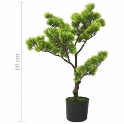 VIDAXL Bonsaï De Pin Artificiel Avec Pot 60 Cm Vert -Feuilora Soldes Boutique 3cd8149ccf427cd7