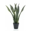 Emerald Plante Artificielle Sansevieria 55 Cm En Pot -Feuilora Soldes Boutique 4362496fe5a12600