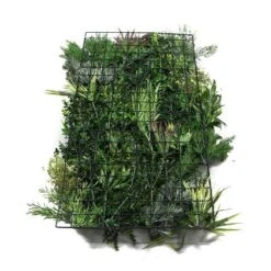 Mur Végétal Artificiel Premium City 2 - 12 Plantes - 1m X 1m -Feuilora Soldes Boutique 639b1ded51e6a6.42246783