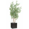 Joli Faux Eucalyptus En Pot H 160 Cm Feuillage Tissu Vert -Feuilora Soldes Boutique 63f608086c8a59.04838388