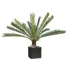 Palmier Cycas Artificiel En Pot H 100 Cm Vert - Choisissez Votre Hauteur: H 100 -Feuilora Soldes Boutique 63f6080be9fc50.27193258
