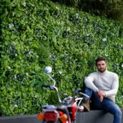 Mur Végétal Artificiel Extérieur Et Intérieur Prêt à Poser 1m X 1m Liseron -Feuilora Soldes Boutique 6450ff1e91eb44.33870184