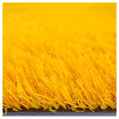 Gazon Synthétique Peps - Couleur Jaune Orangé - 20mm - 2m X 2m -Feuilora Soldes Boutique 645cec98ae8157.20859147