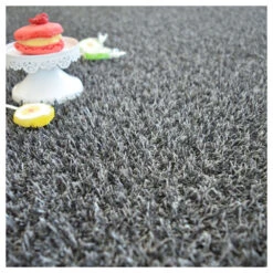 Gazon Synthétique Happy Party - Couleur Gris Foncé - Classé Feu - 20mm - 2m X 6m