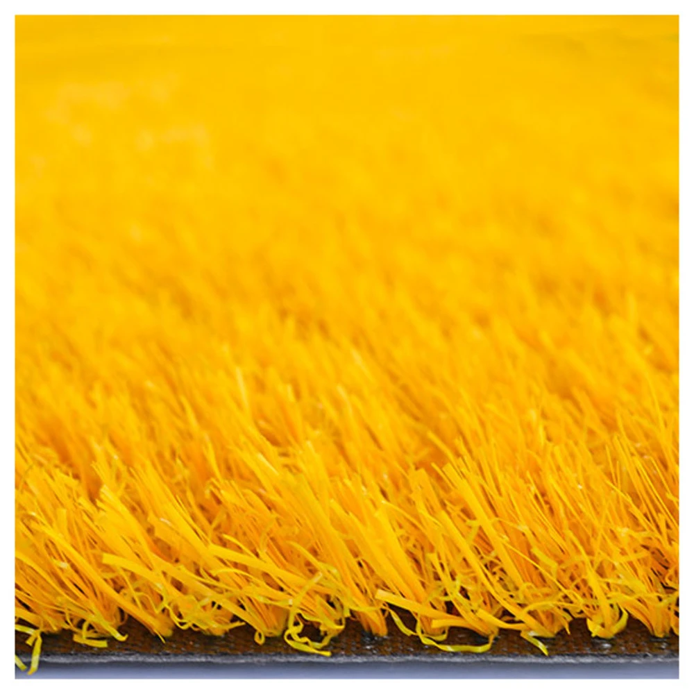 Gazon Synthétique Peps - Couleur Jaune Orangé - 20mm - 2m X 4m 6 Gazon Synthétique Peps - Couleur Jaune Orangé - 20mm - 2m X 4m – Image 4