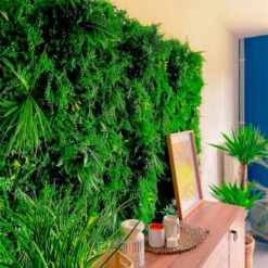 Mur Végétal Artificiel Fougère Dense Prix/m² -Feuilora Soldes Boutique 646fa622a2f0f1.08571637