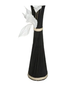 ATMOSPHERA Fagot De Fleurs Et Tiges Séchées Blanc Et Noir D. 40 X H. 150 Cm -Feuilora Soldes Boutique 648229d616f217.48569813