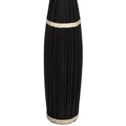 ATMOSPHERA Fagot De Fleurs Et Tiges Séchées Blanc Et Noir D. 40 X H. 150 Cm -Feuilora Soldes Boutique 648229d61a4317.28855652