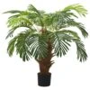 VIDAXL Palmier Cycas Artificiel Avec Pot 90 Cm Vert 2 VIDAXL Palmier Cycas Artificiel Avec Pot 90 Cm Vert -Feuilora Soldes Boutique 85e523185c0bf4ff