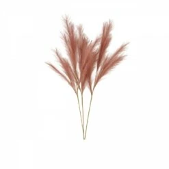 Plumeau Artificiel Terracotta 110cm Lot De 3 -Feuilora Soldes Boutique 903ed051e492caff