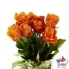 Botte 10 Roses ''Fleurs De France'' H.50cm Coloris Variables -Feuilora Soldes Boutique 907464 002