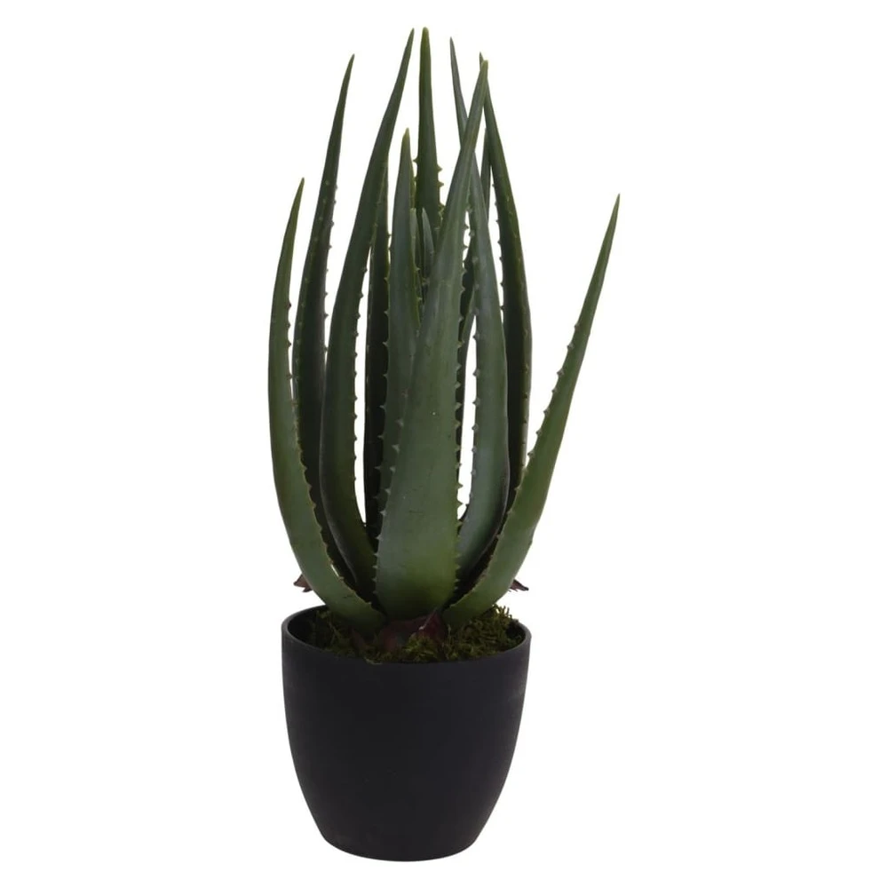 Progarden Plante Artificielle En Pot Aloe Vera 25x45 Cm 3 Progarden Plante Artificielle En Pot Aloe Vera 25x45 Cm – Image 2