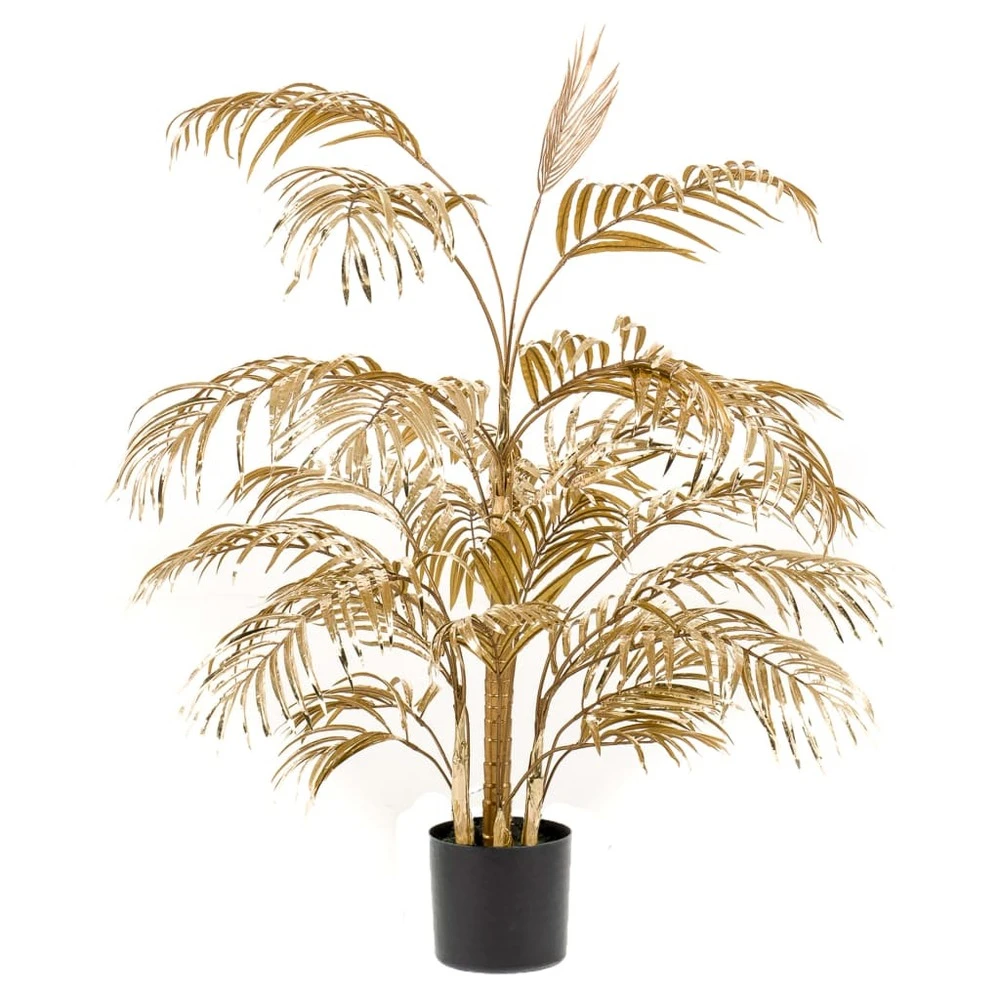 Emerald Palmier Areca Artificiel 105 Cm Doré 4 Emerald Palmier Areca Artificiel 105 Cm Doré – Image 2