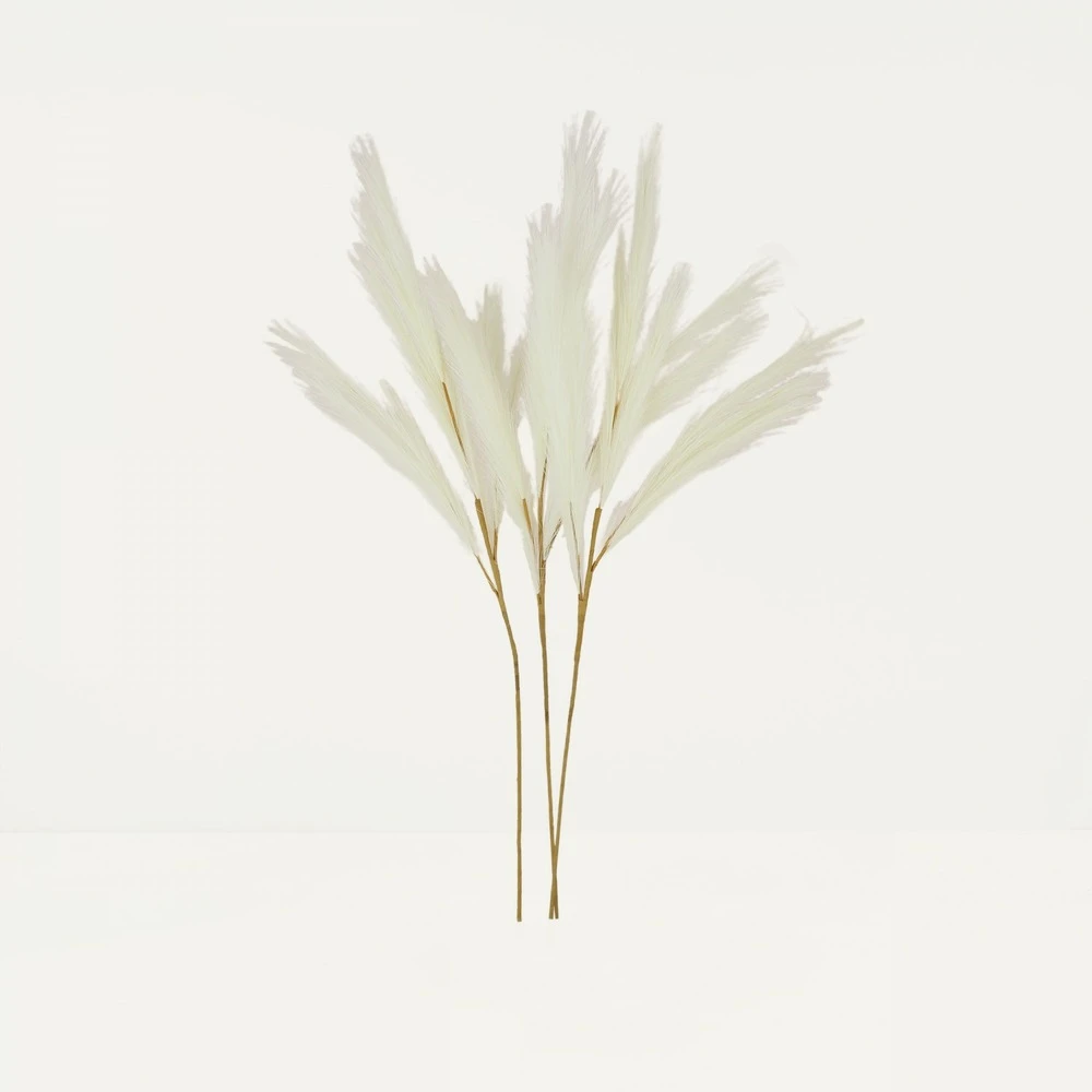 Plumeau Artificiel Crème 110cm Lot De 3 3 Plumeau Artificiel Crème 110cm Lot De 3